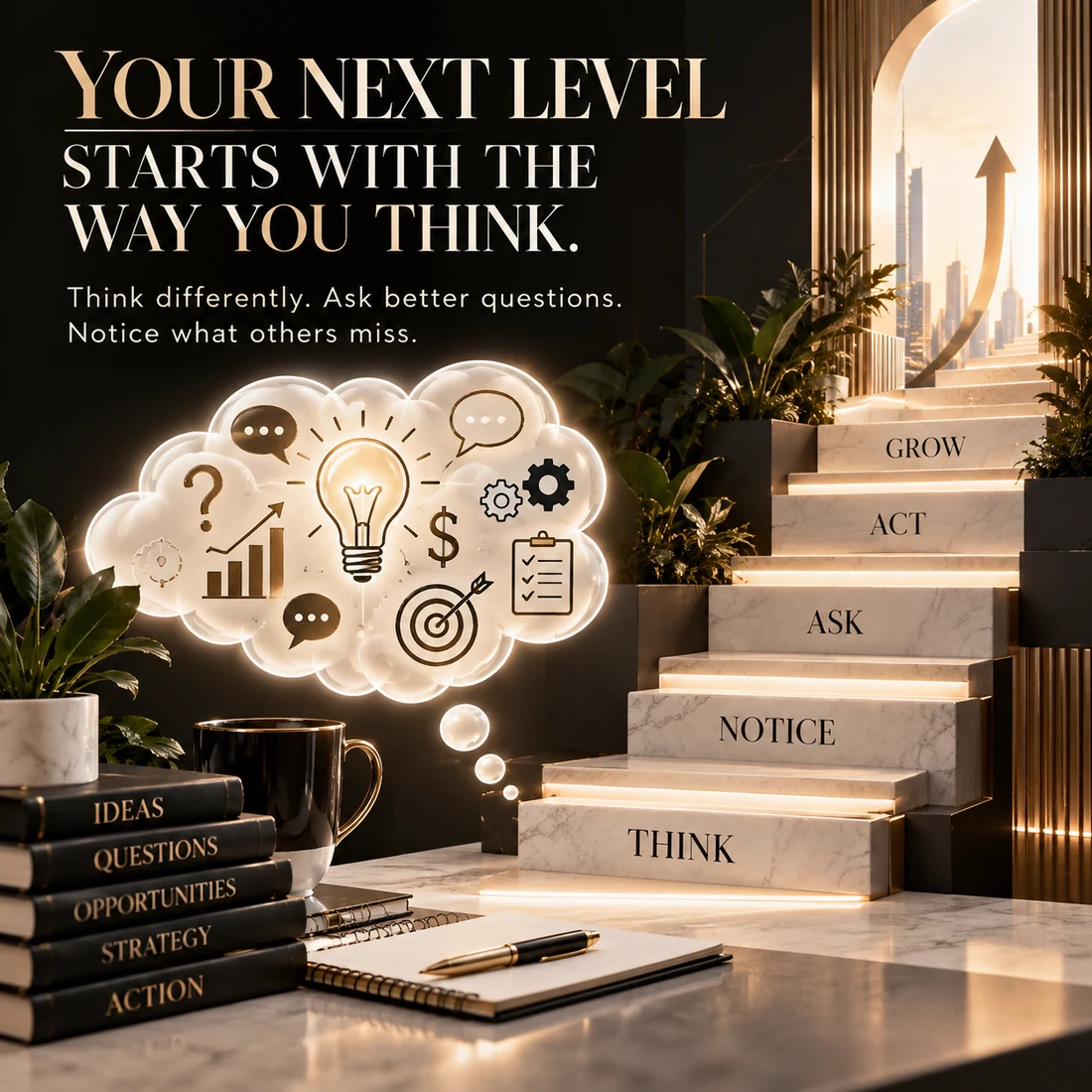 Your next level starts with the way you think